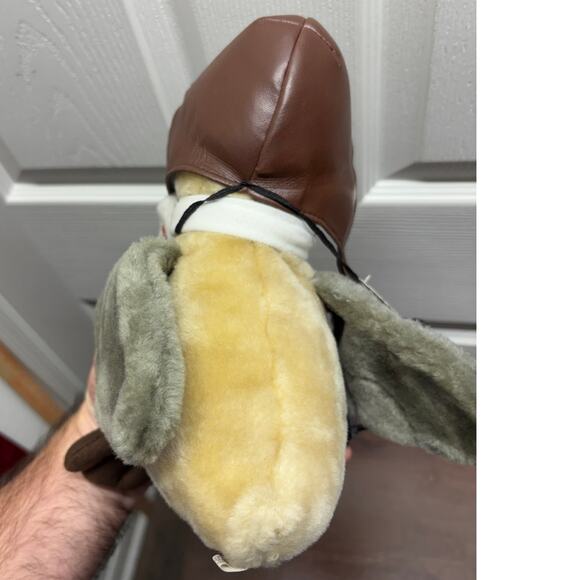 Caterkids Hawaii Aviator Duck Plush Stuffed Animal Yellow Brown 10" - Picture 3 of 9